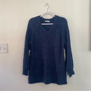 Kirundo | V-neck Popcorn Sweater